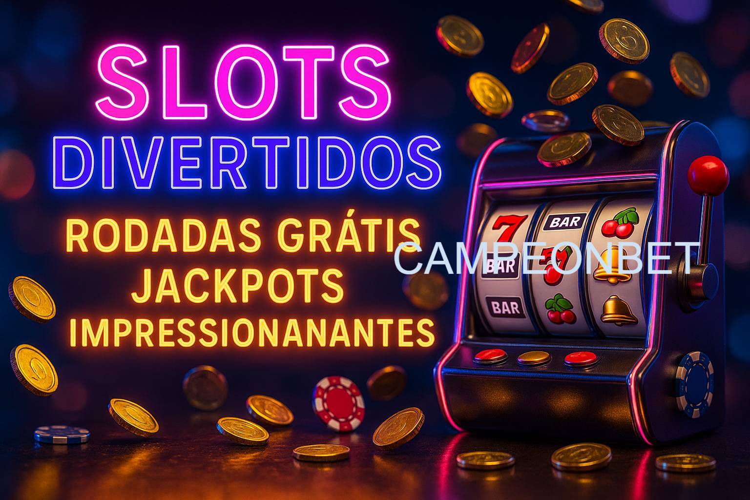 Diversos jogos de caça-níqueis