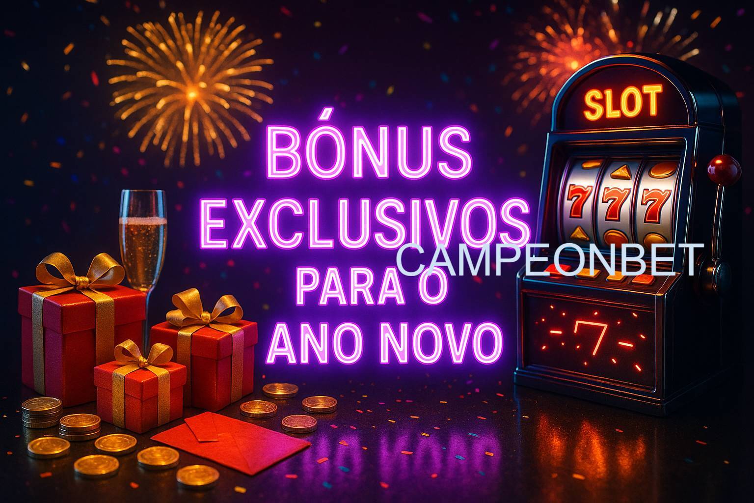 Promoções de Ano Novo no CAMPEONBET